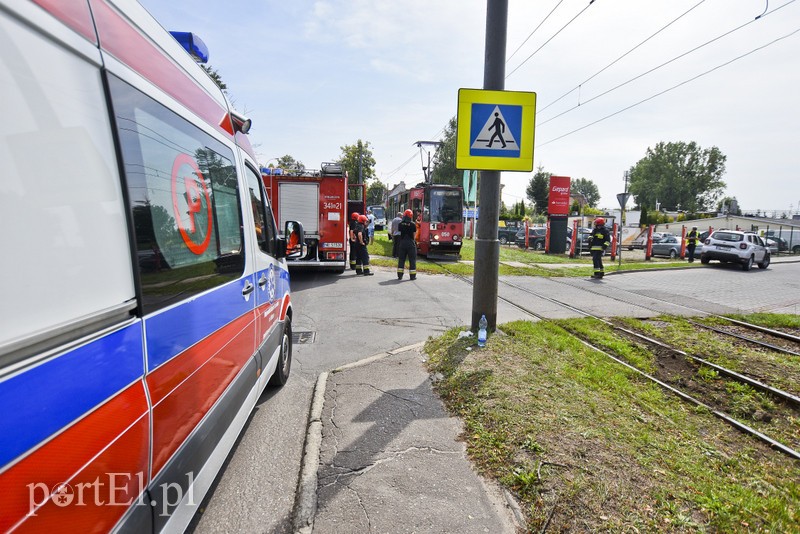 Kolizja z tramwajem na al. Grunwaldzkiej zdjęcie nr 181113