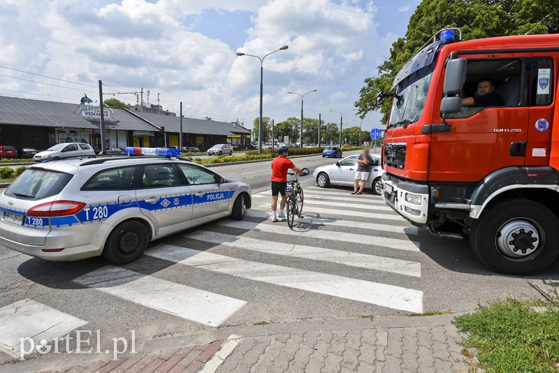 Potrącenie rowerzystki na al. Grunwaldzkiej zdjęcie nr 181401