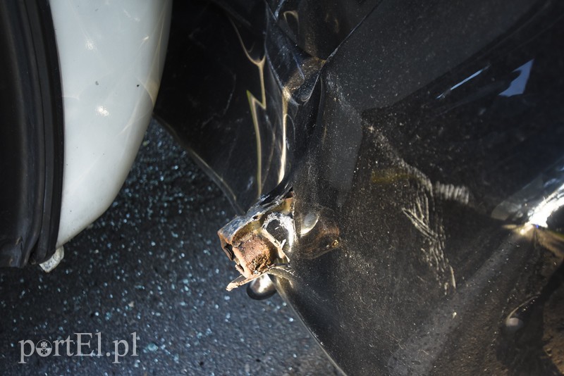 Autobus uderzył w hondę zdjęcie nr 182502