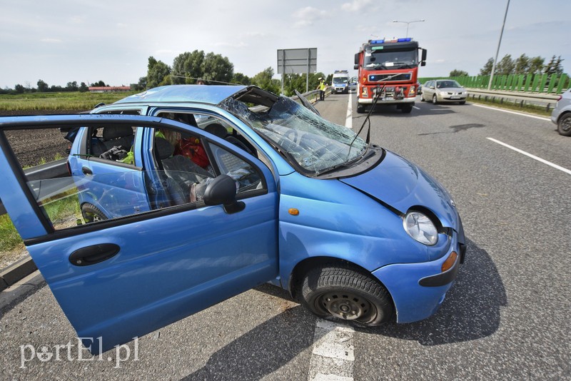 Daewoo dachowało na obwodnicy zdjęcie nr 182570