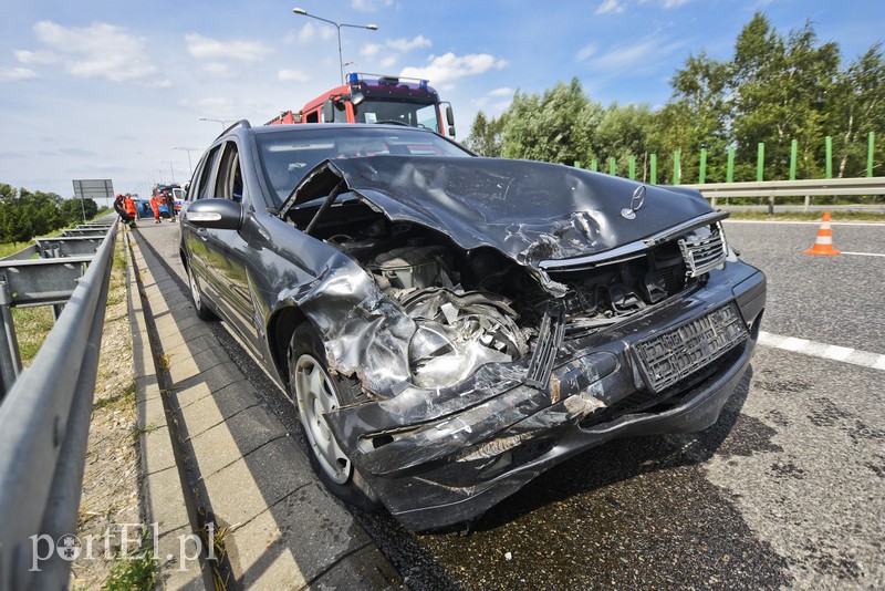 Daewoo dachowało na obwodnicy zdjęcie nr 182580