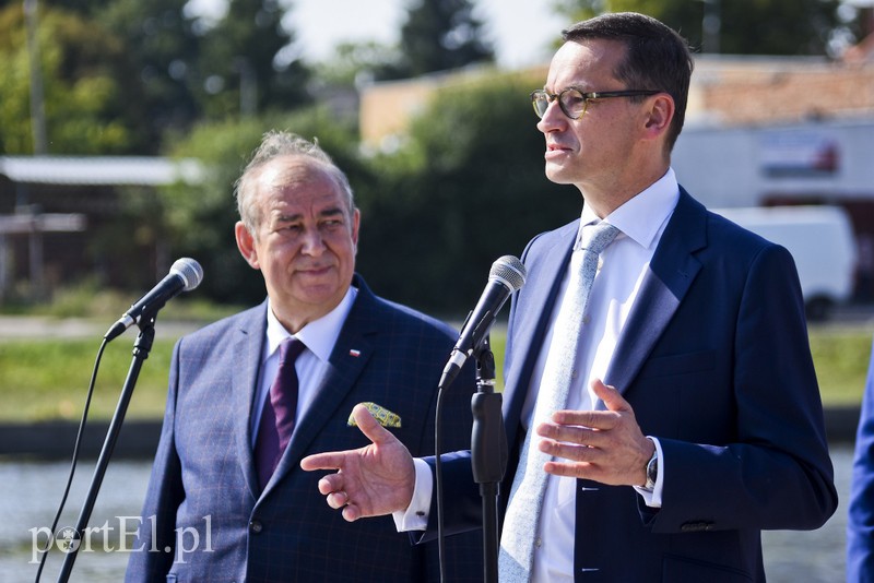 Premier z wizytą, przekop na wybory zdjęcie nr 182794