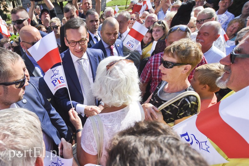 Premier z wizytą, przekop na wybory zdjęcie nr 182779