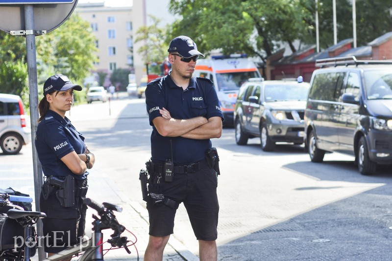 Elbląg Premier z wizytą, przekop na wybory
