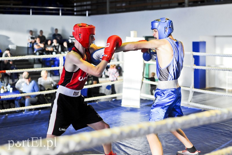 Lewy prosty w hali MOS-u zdjęcie nr 185537