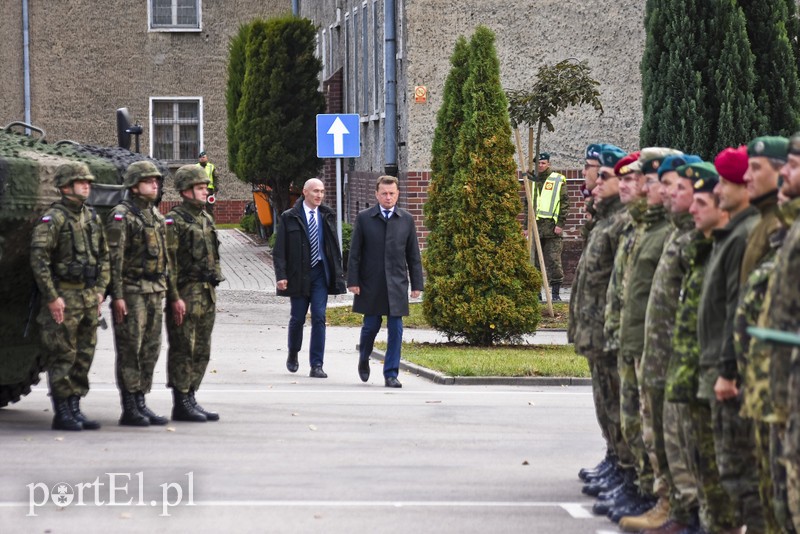 Szef MON w Elblągu: - Bezpieczeństwo jest najważniejsze zdjęcie nr 185731