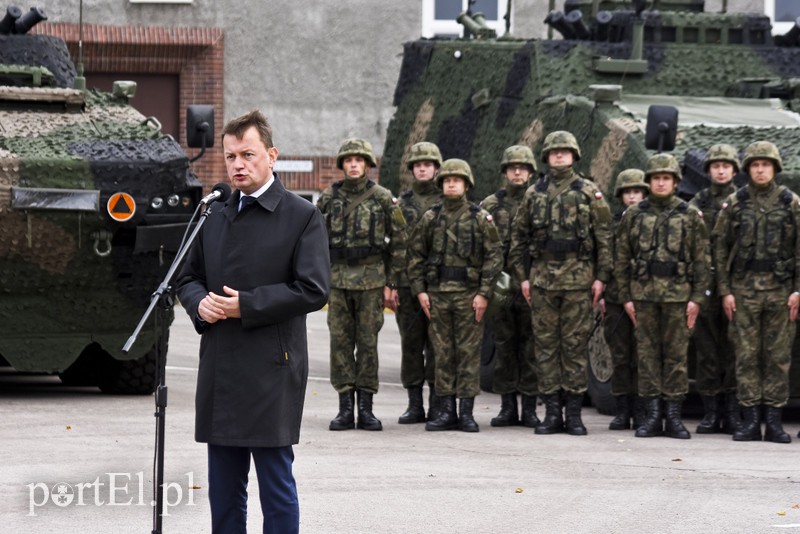 Szef MON w Elblągu: - Bezpieczeństwo jest najważniejsze zdjęcie nr 185749