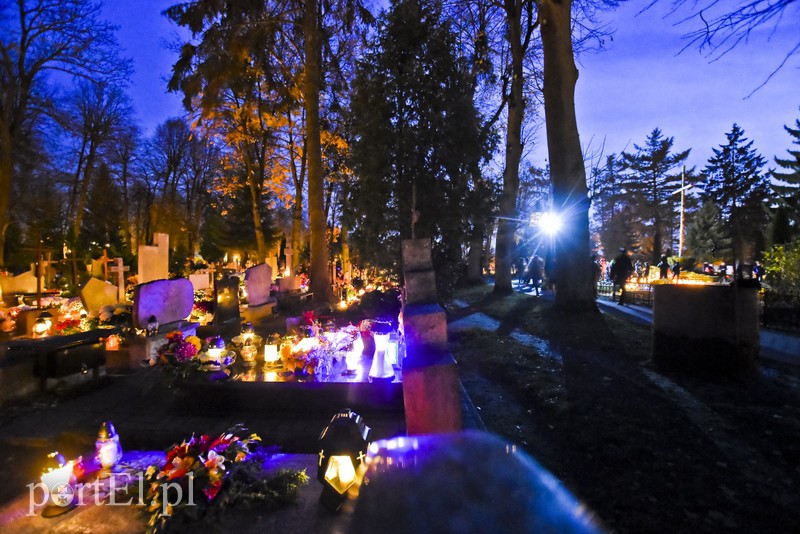 Tak było dzisiaj na elbląskich nekropoliach zdjęcie nr 188098