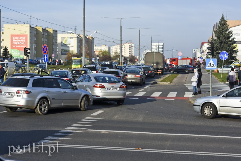 Elbląg Potrącenie rowerzystki na ul. płk Dąbka