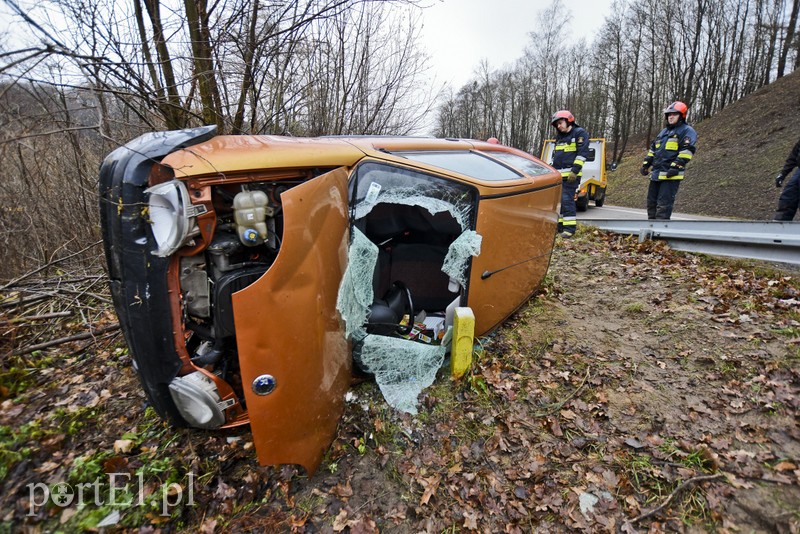 Fiat na boku, kierowca zasłabł zdjęcie nr 190518