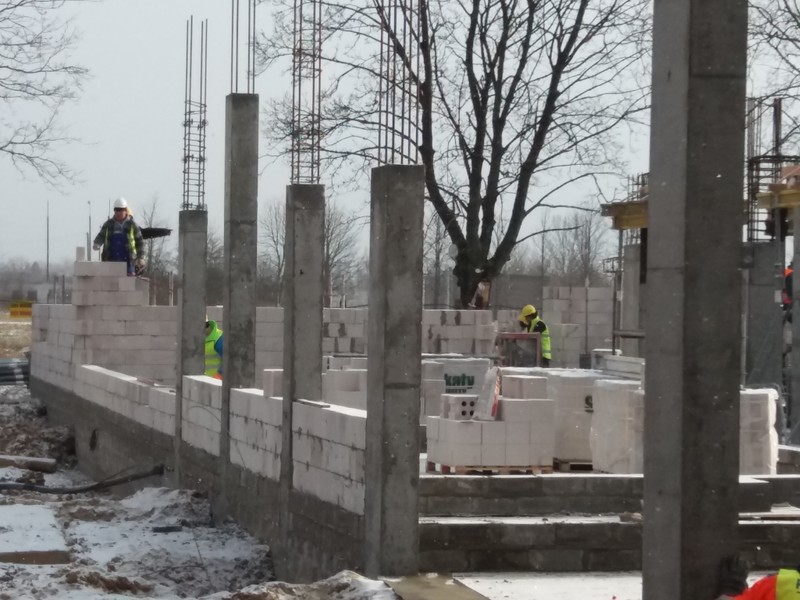 Trwa budowa Centrum Dydaktyki i Symulacji Medycznej w EUH-E zdjęcie nr 193824