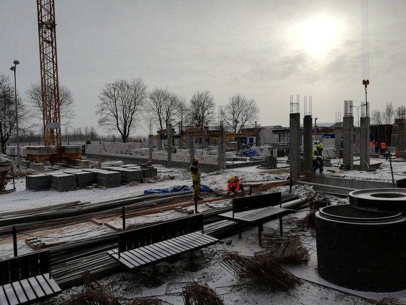 Trwa budowa Centrum Dydaktyki i Symulacji Medycznej w EUH-E zdjęcie nr 193870