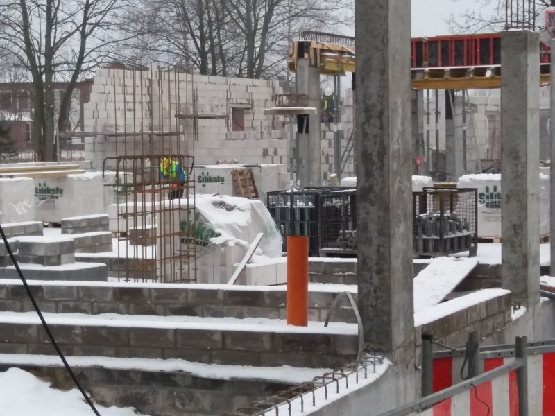 Trwa budowa Centrum Dydaktyki i Symulacji Medycznej w EUH-E zdjęcie nr 193825