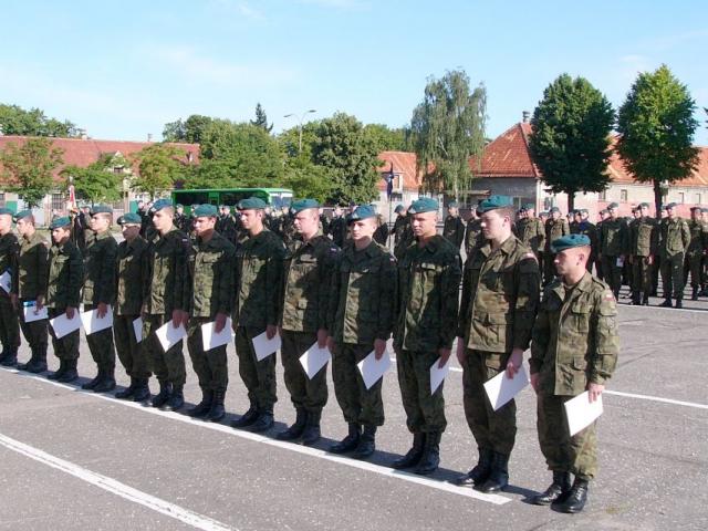 Elbląg Żołnierze na wolności