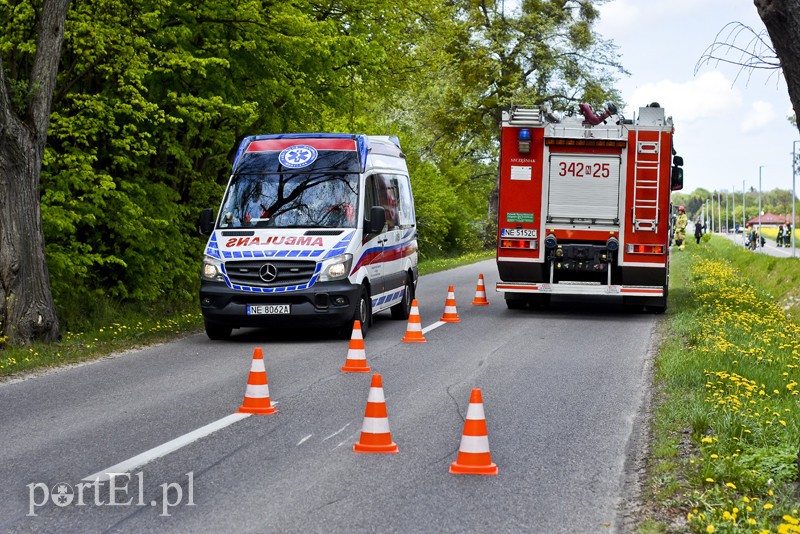 Wypadek motocyklisty na otwarcie sezonu zdjęcie nr 200293