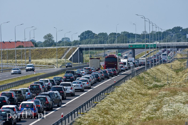 Wypadek motocyklisty na S7 zdjęcie nr 203690