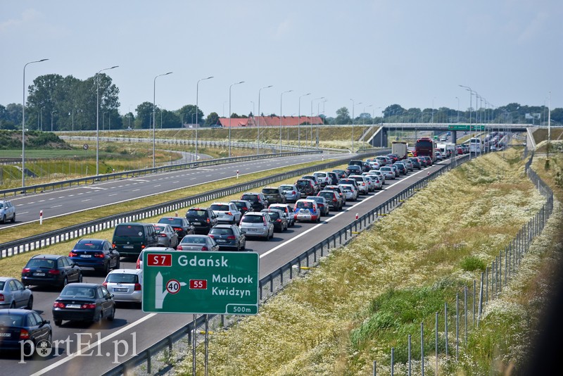 Wypadek motocyklisty na S7 zdjęcie nr 203689