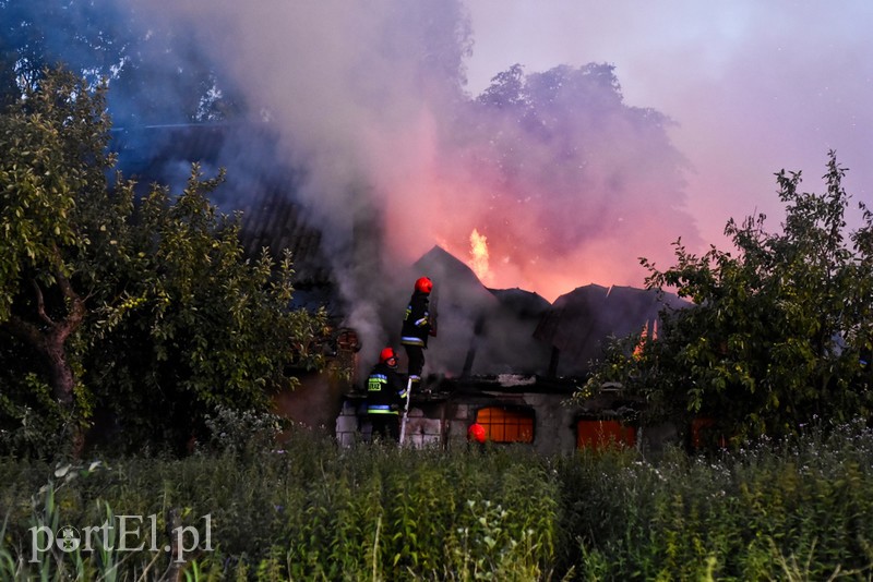 Pożar domu w Karczowiskach Górnych zdjęcie nr 204710