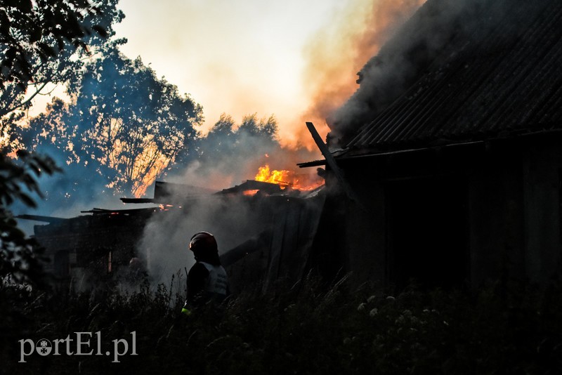 Pożar domu w Karczowiskach Górnych zdjęcie nr 204719
