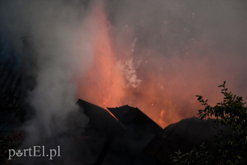 Pożar domu w Karczowiskach Górnych zdjęcie nr 204715