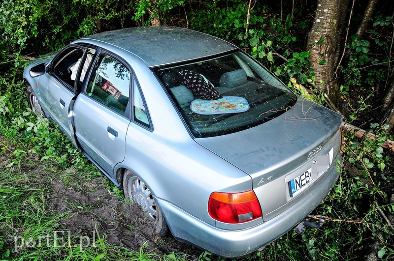 Pijany i bez uprawnień wjechał do rowu zdjęcie nr 206057