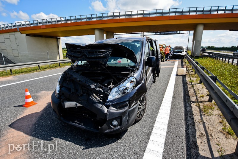 Dwa wypadki na siódemce w okolicach Pasłęka zdjęcie nr 206206