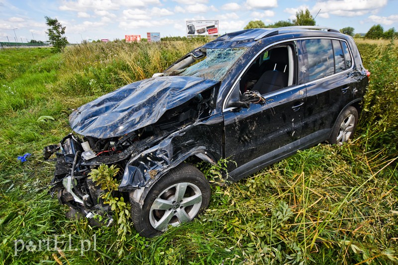 Dwa wypadki na siódemce w okolicach Pasłęka zdjęcie nr 206218