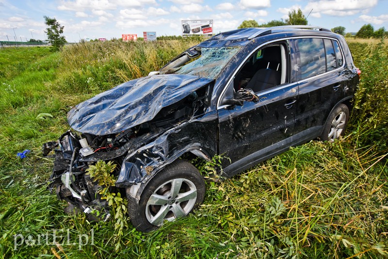 Dwa wypadki na siódemce w okolicach Pasłęka zdjęcie nr 206218