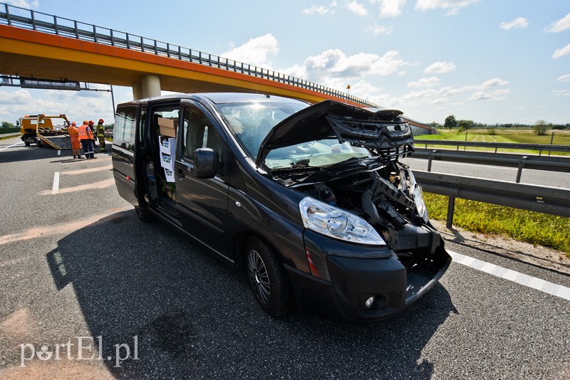 Dwa wypadki na siódemce w okolicach Pasłęka zdjęcie nr 206207