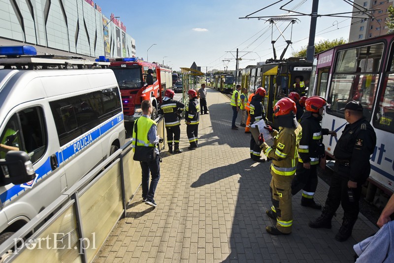 Zderzenie tramwajów na płk. Dąbka zdjęcie nr 208691