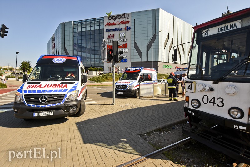 Zderzenie tramwajów na płk. Dąbka zdjęcie nr 208679