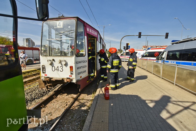 Zderzenie tramwajów na płk. Dąbka zdjęcie nr 208682