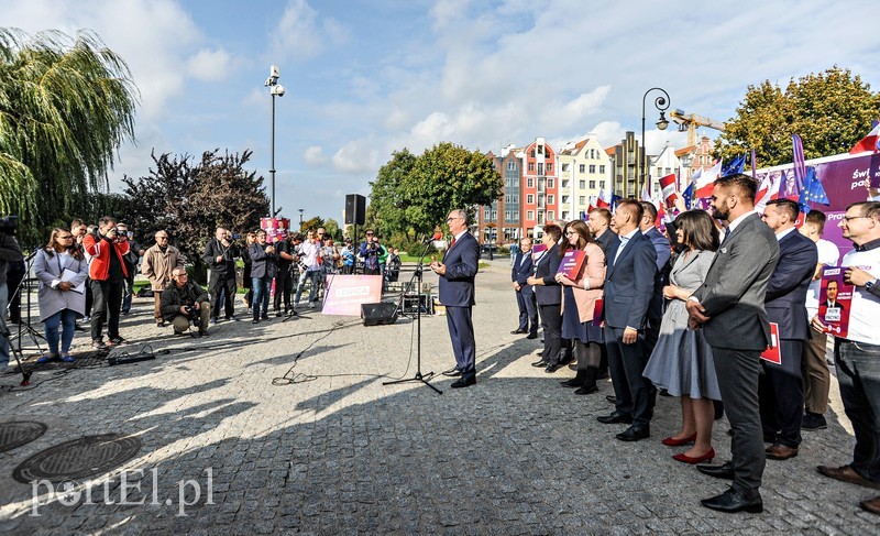 Lewica w trasie. Dziś Elbląg zdjęcie nr 211428