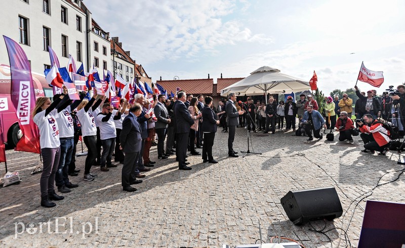 Lewica w trasie. Dziś Elbląg zdjęcie nr 211423