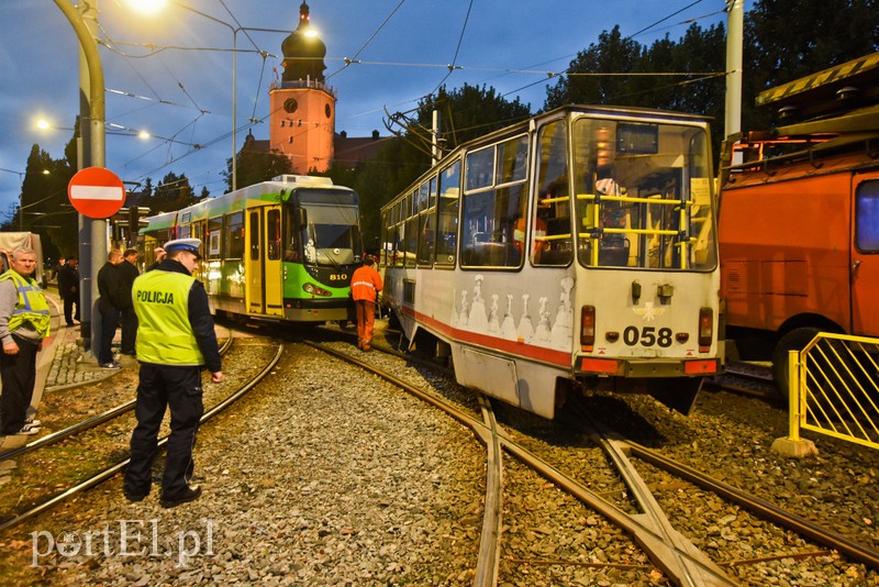 Zderzenie dwóch tramwajów zdjęcie nr 212365