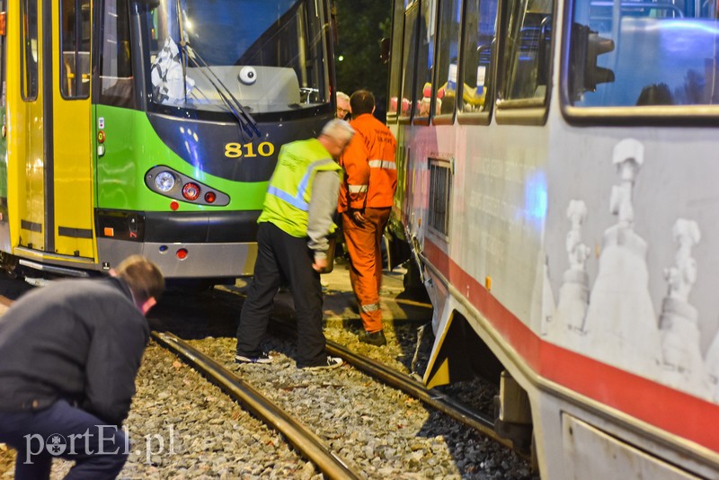 Zderzenie dwóch tramwajów zdjęcie nr 212366