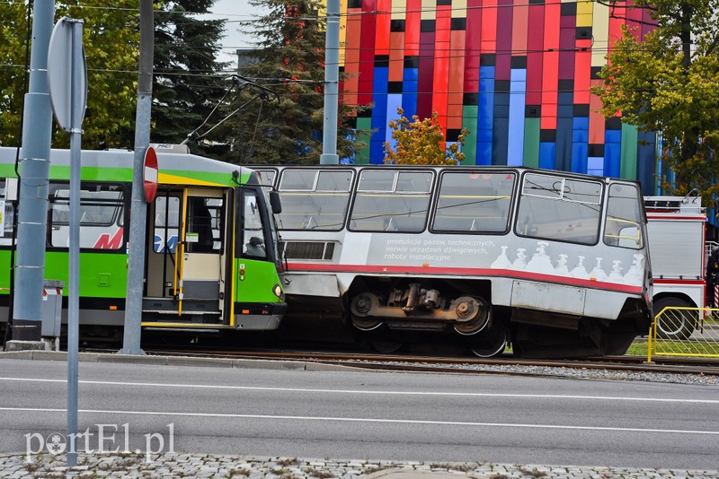 Zderzenie dwóch tramwajów zdjęcie nr 212341