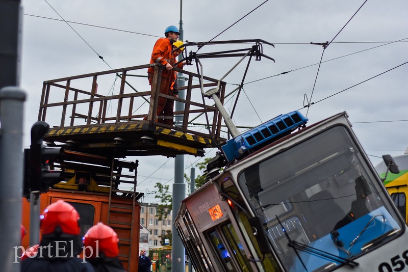 Zderzenie dwóch tramwajów zdjęcie nr 212357