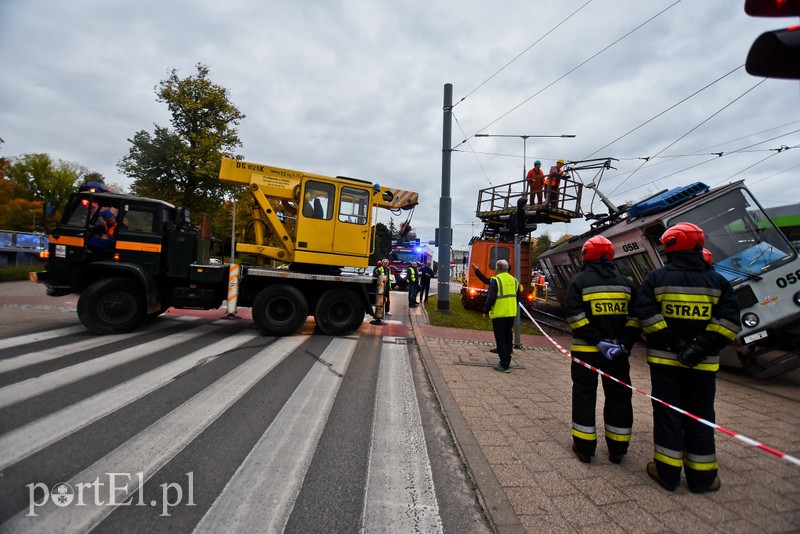 Zderzenie dwóch tramwajów zdjęcie nr 212359