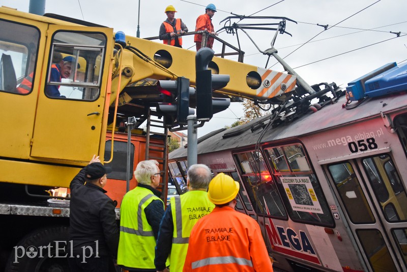 Zderzenie dwóch tramwajów zdjęcie nr 212362