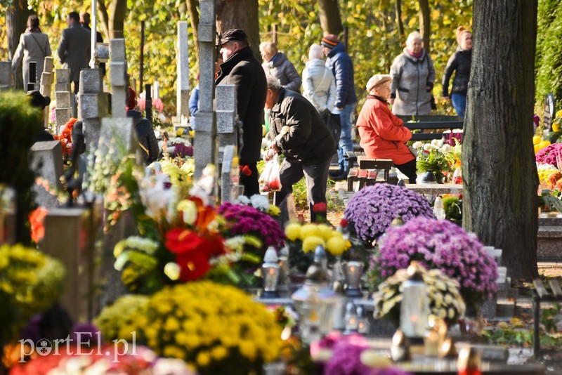 Elblążanie odwiedzają groby bliskich zdjęcie nr 214131