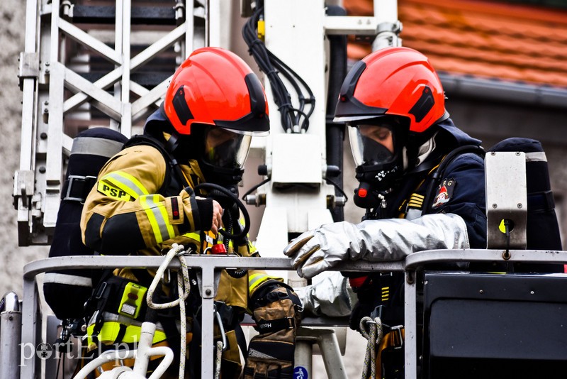 Pożar sadzy w kominie przy ul. Pionierskiej zdjęcie nr 214951