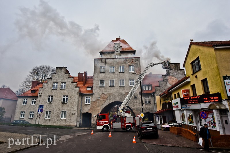 Pożar sadzy w kominie przy ul. Pionierskiej zdjęcie nr 214961