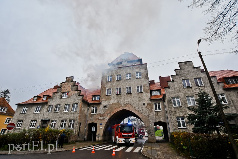 Pożar sadzy w kominie przy ul. Pionierskiej zdjęcie nr 214947