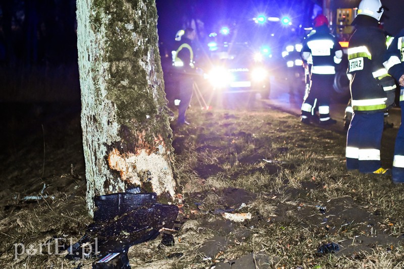 Fiat uderzył w drzewo pod Milejewem zdjęcie nr 216630
