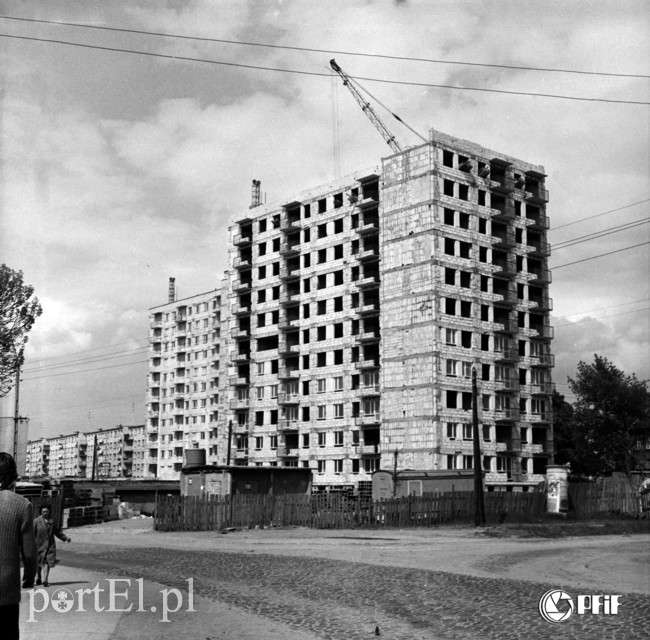 Elbląskie budowy z lat 70. na zdjęciach Czesława Misiuka zdjęcie nr 219056