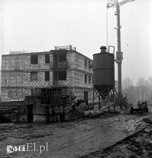 Elbląskie budowy z lat 70. na zdjęciach Czesława Misiuka zdjęcie nr 219066