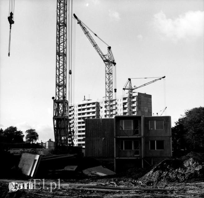 Elbląskie budowy z lat 70. na zdjęciach Czesława Misiuka zdjęcie nr 219073