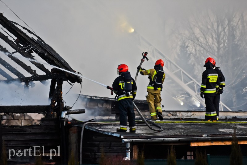 Pali się stolarnia w Dąbrowie, z ogniem walczy około 30 strażaków. zdjęcie nr 220481