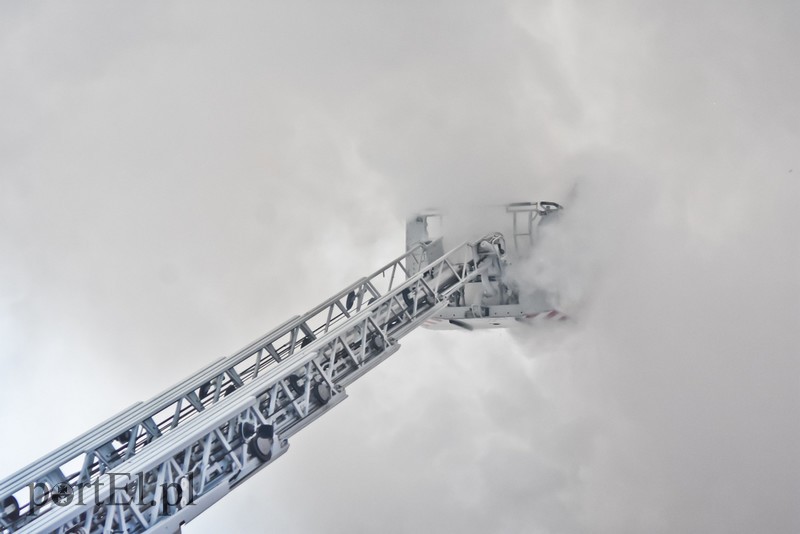 Pali się stolarnia w Dąbrowie, z ogniem walczy około 30 strażaków. zdjęcie nr 220457